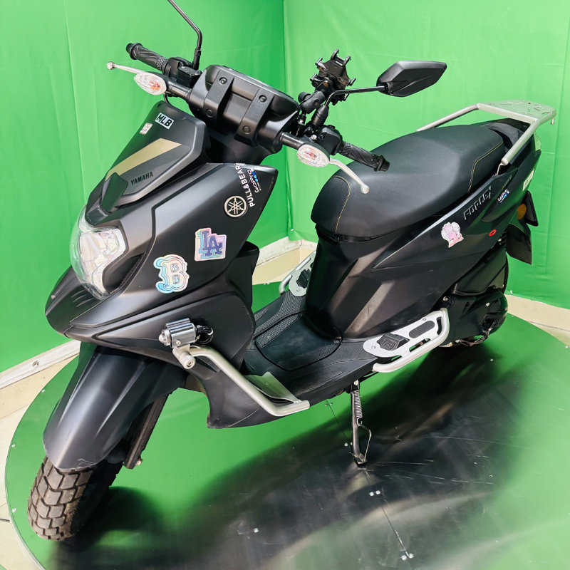 适用雅马哈福颖125全车一站式改装件前杠后踏护杠尾箱架排气罩