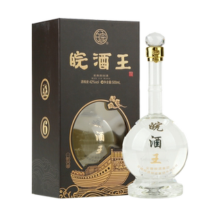 【酒厂自营】安徽皖酒王一帆风顺S6浓香白酒42度500mL纯粮食原浆