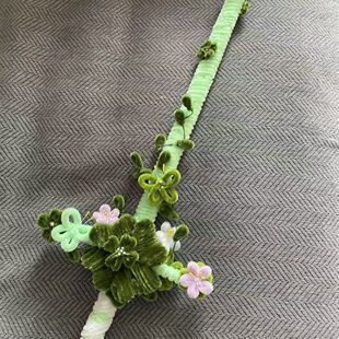 扭扭棒桃花剑成品成品春日桃花剑扭扭棒拍照新款情侣闺蜜手工礼物