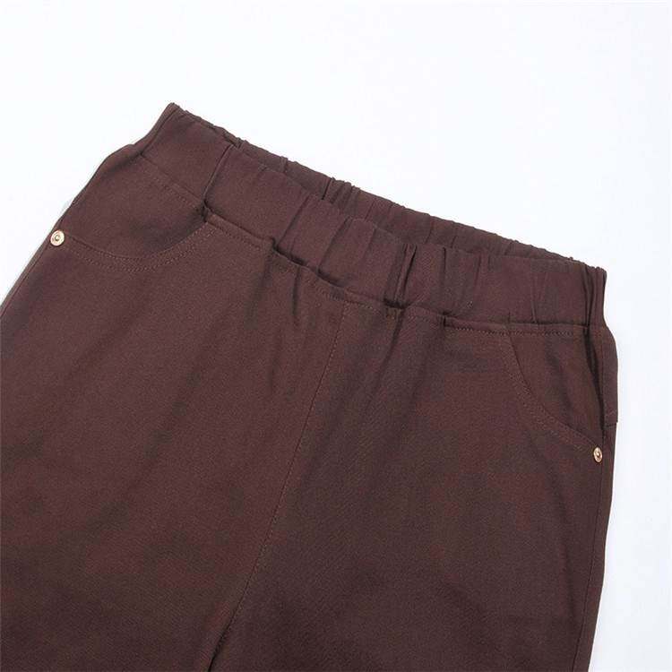 中老年妈妈装新款纯棉裤40-50中老年妇女高腰休闲春秋中年女长裤|ruв категории Женская одежда, брюки, брюки - от Buy2taobao.com для оказания профессиональной услуги покупки агента Taobao