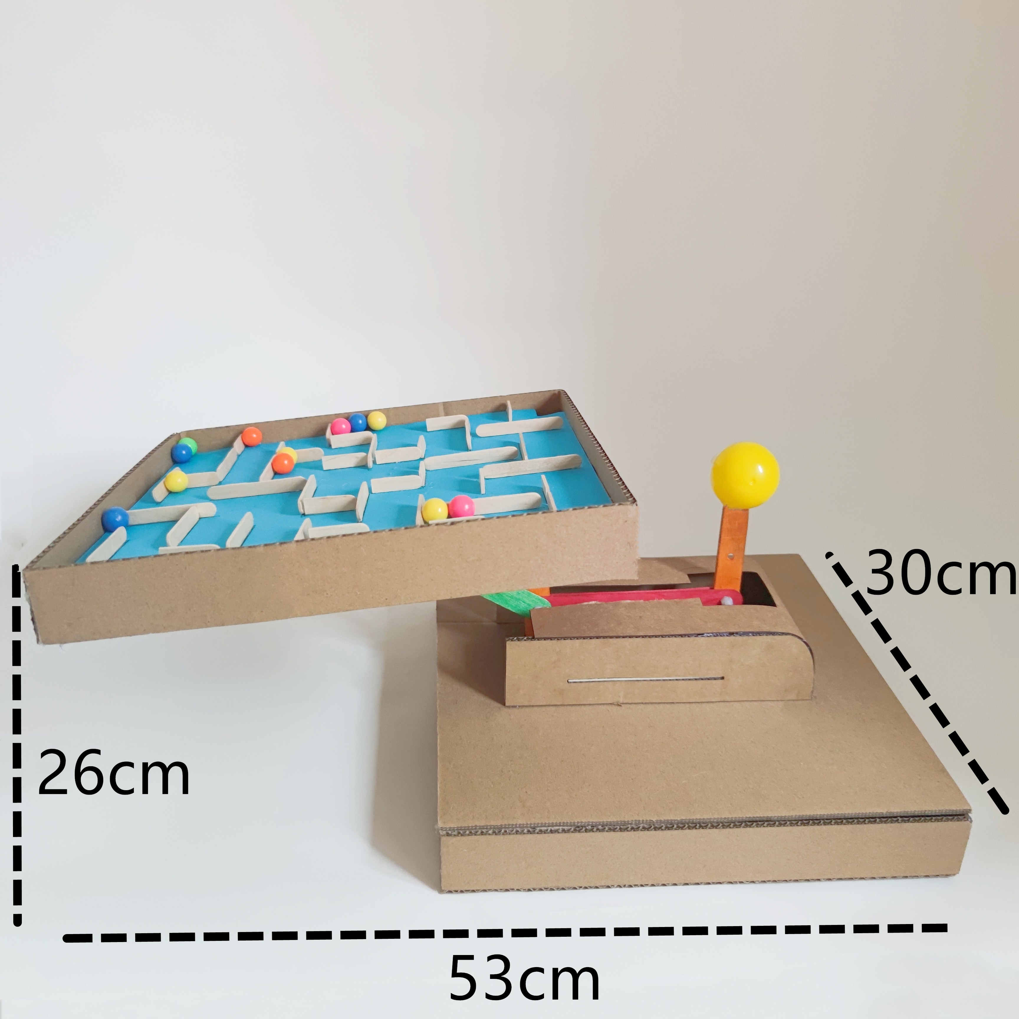 制462楞纸益智迷宫幼自儿园玩教具大小班瓦diy亲中子手工作业材料