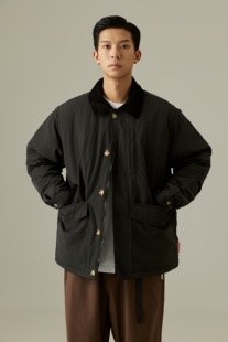 外套 BCALM日系复古棉服加厚保暖SORONA®棉多口袋猎装 限时4折