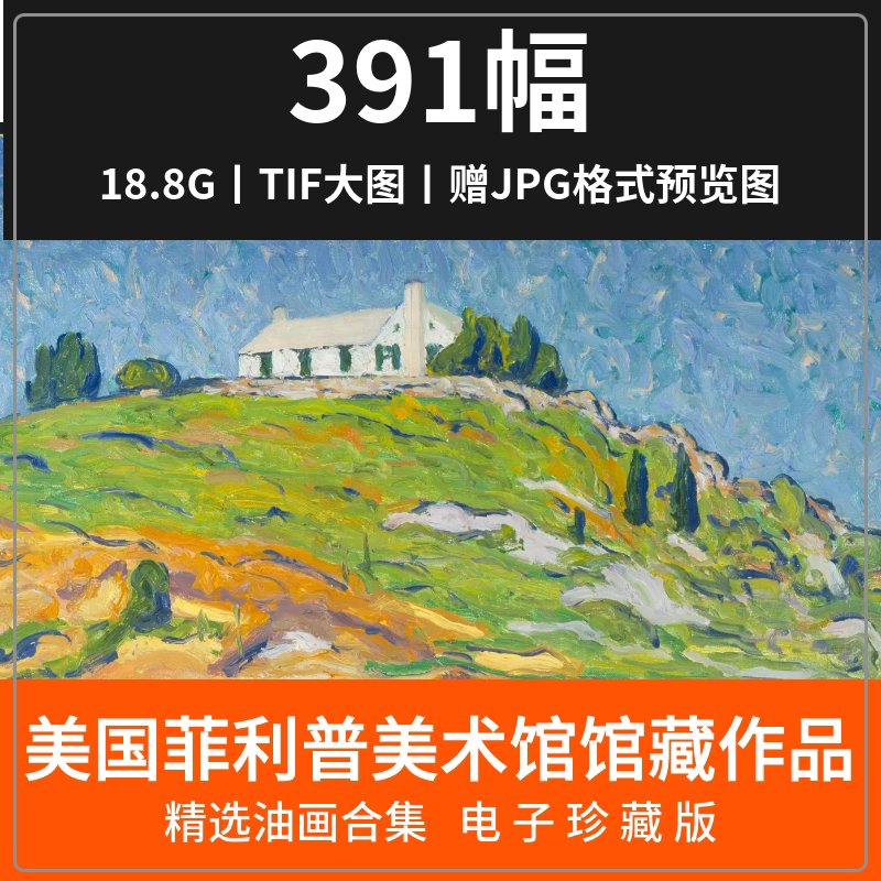 美国菲利普美术馆馆藏素材国外油画绘画作品人物风景临摹高清图片