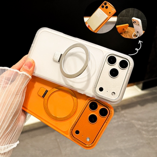 五金镜框支点支架适用苹果17promax手机壳iphone16pro简约防指纹耐脏13磨砂12全包防摔14高级男女款1硅胶外壳