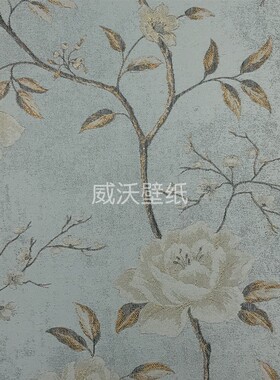 网红热卖MDDS 中式田园花提花无缝墙布MHY2397-01-07-14-15-23-36