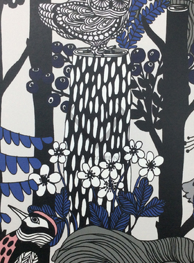 JV意大利Marimekko墙纸壁纸23340 23341 23342 23345 23346 23347