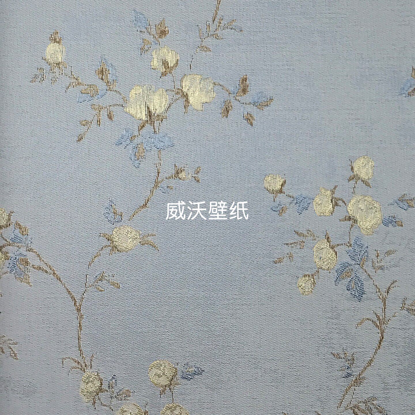 塞尚CEZANNE 新款色织田园卧室无缝墙布PT47-026-027-028-029-030