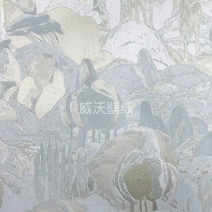 EXTREME LIFE 美式风提花无缝墙布62221 62222 62223 62224 62225