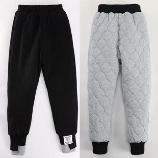 东北哈尔滨零下40防寒特厚儿童保暖裤子男女童棉裤加绒加厚中大童