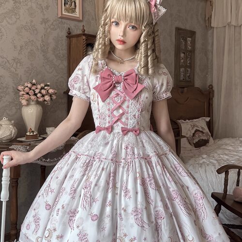 Lolita原创JSK+OP洛丽塔可爱