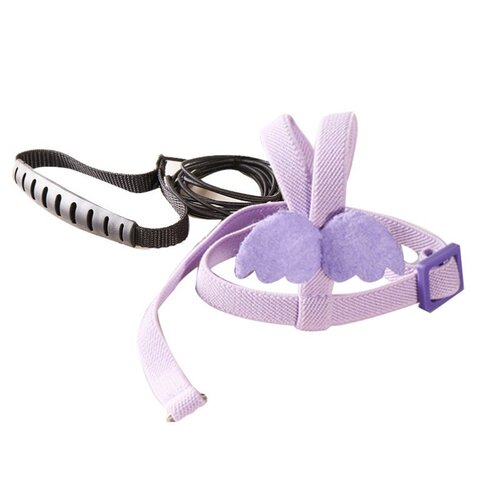 鹦鹉牵鸟绳鸟用鹦鹉放飞绳玄凤牡丹虎皮小鸟牵引绳背带飞行遛鸟神