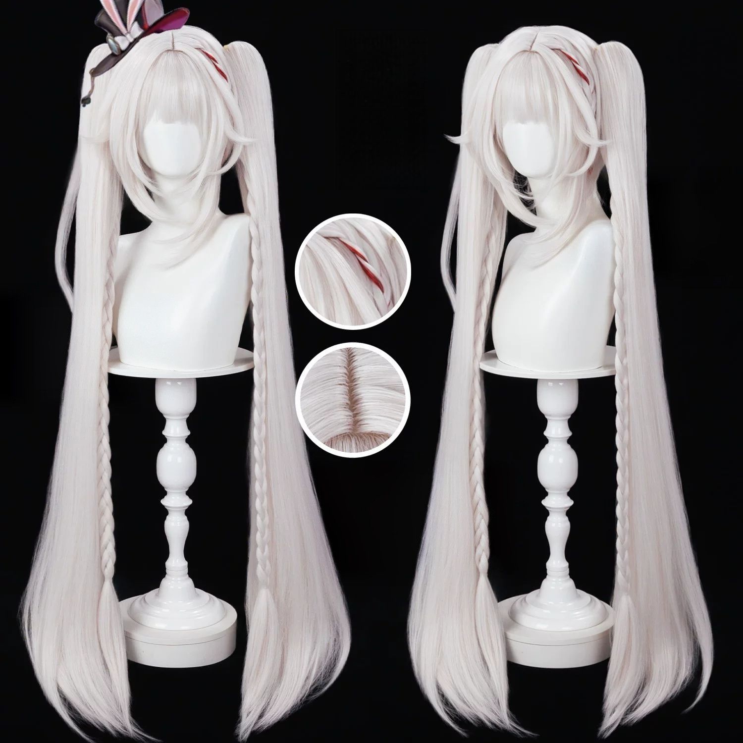 火花假发玫瑰网 崩坏:星穹铁道cos假毛 花火SP 火花 cosplay 假毛图片