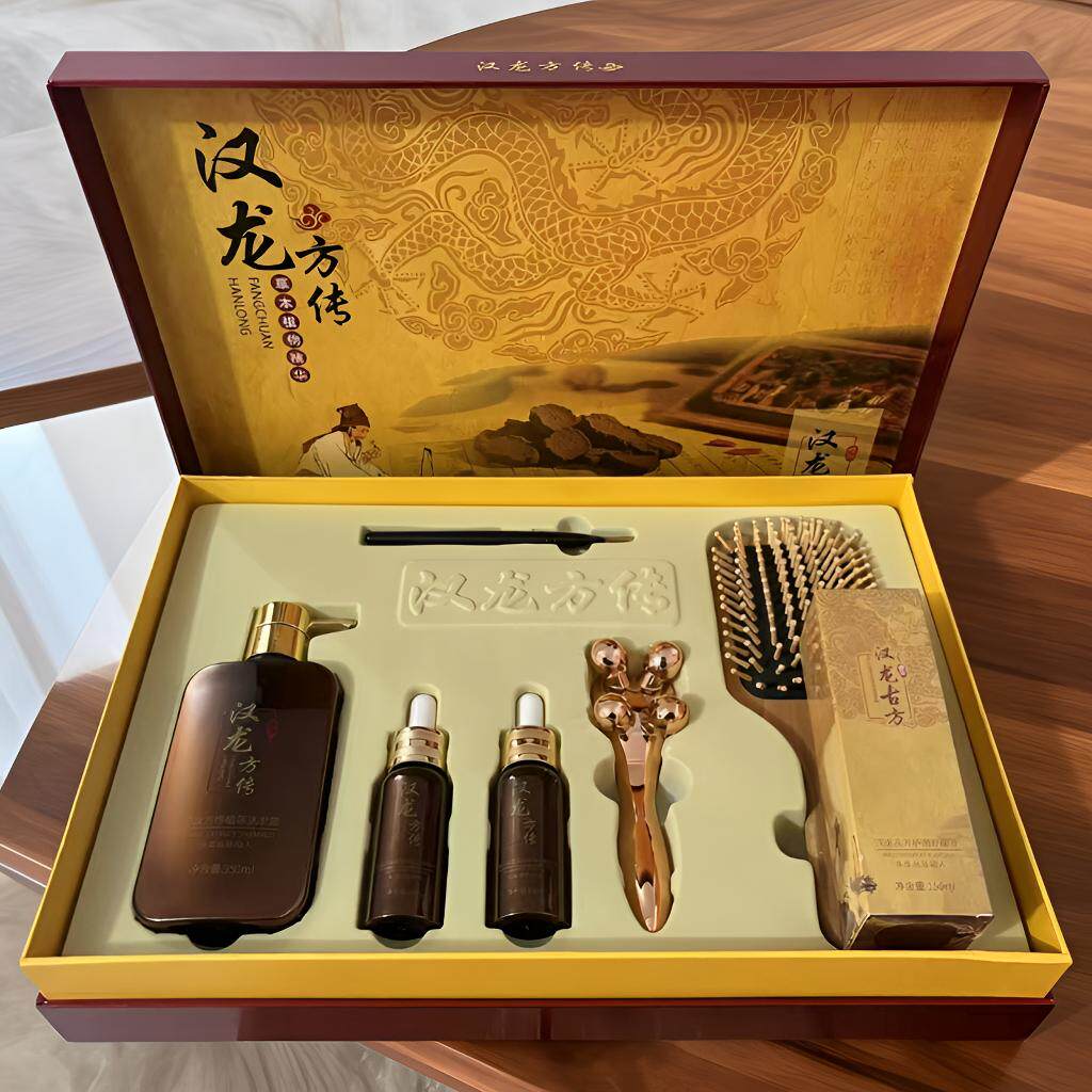 汉龙古方草本控油洗发水图片