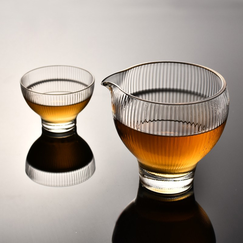 日本手工耐热玻璃公道杯