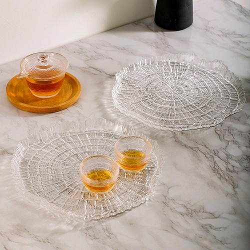 古榕年轮手工果盘时光好物玻璃