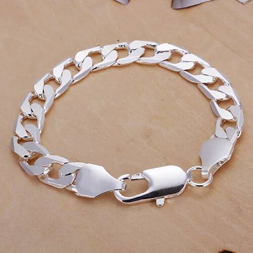 Wholesale Sterling Silver Bracelet Jewelry 4MM-10MM Width