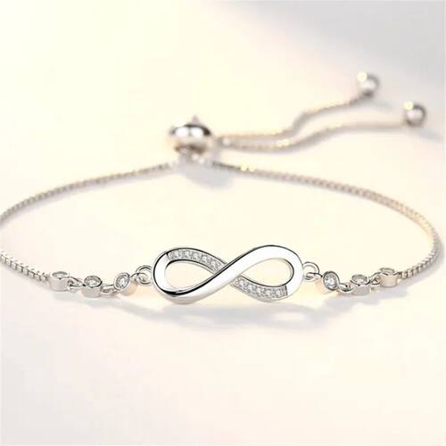 New fine Sterling Silver pretty Crystal Bracelets for Women