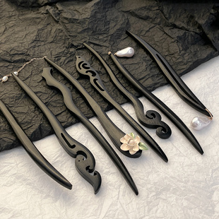 Wooden Hairpins Women Girls Hair Sticks Chinese Styles Hair