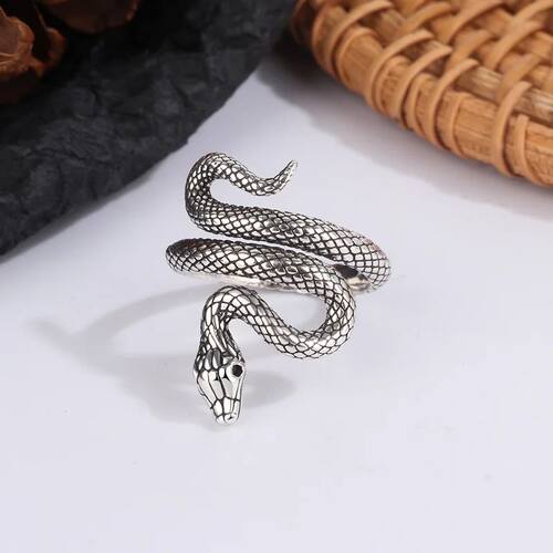 Sterling Silver Adjustable Rings For Women Entanglement