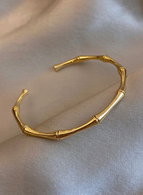 2023 New Arrival Temperament Simple Slub Opening Bracelet