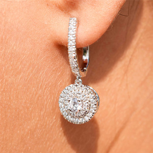Eternity Trend Earrings for Full New Women Wedding