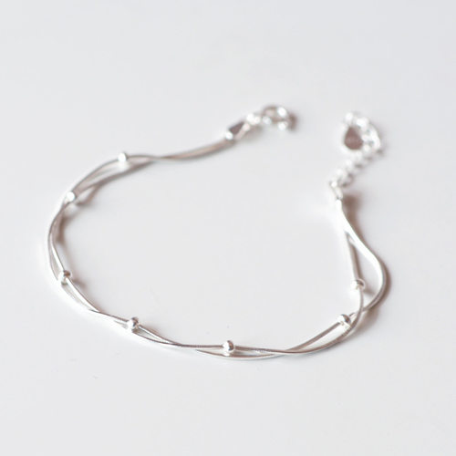 New Fashion Jewelry Beautiful 925 Sterling Silver Bracelets
