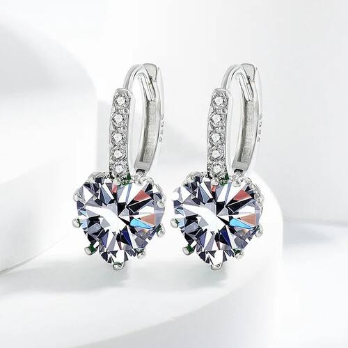 Sterling silver needle Earrings Fashion High Quality