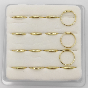 16 pcs/pack 925 Sterling Silver Nose Ring  piercing nariz