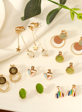 2023 New Ear Clips Without Ear Holes Temperament