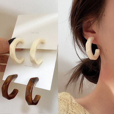 2023 Cute Vintage Flower Sheet Square Round Glaze Hoop