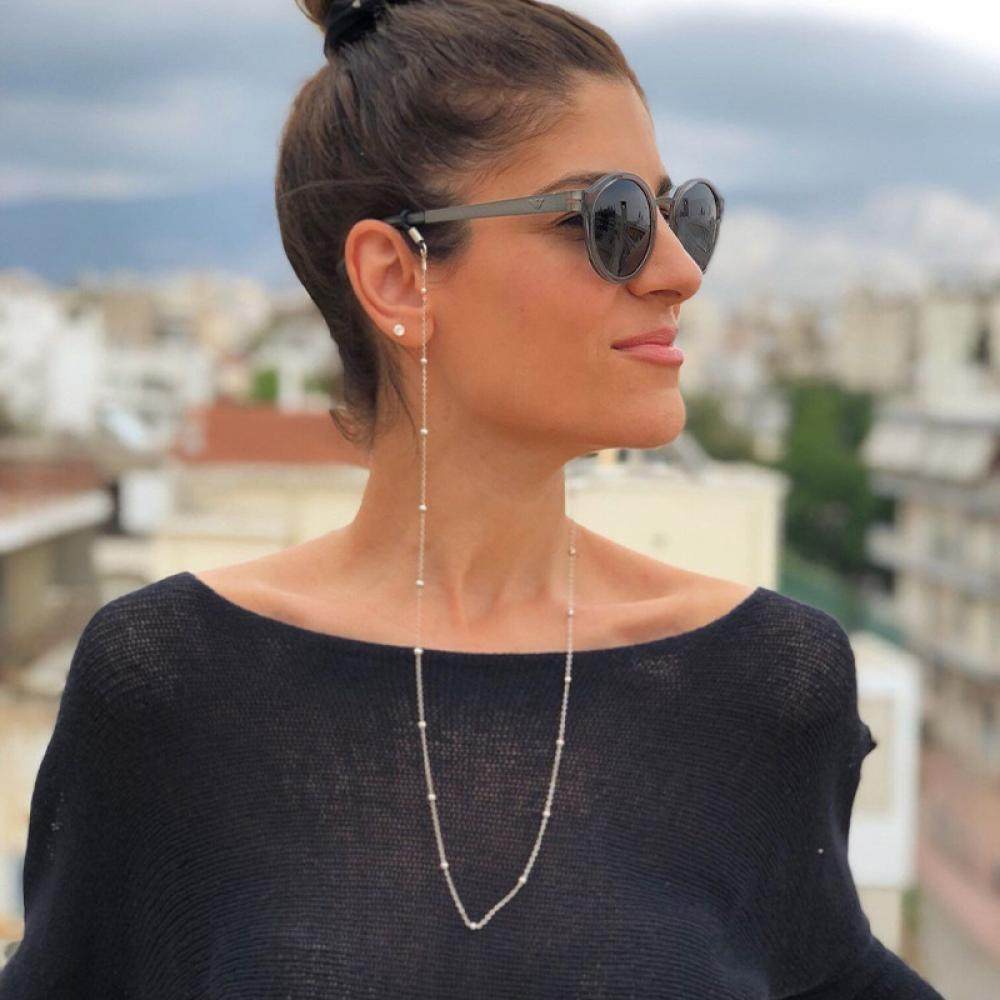 Fashion Pearl Glasses Chain Women Men Eyeglass Cord