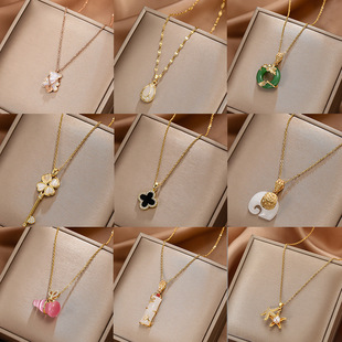 2023 New Fashion Bear Necklace For Women Girl Cute Lovely