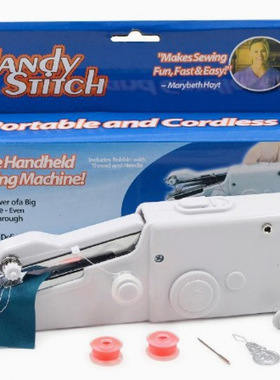 CS101B 手持便携式缝纫机handystitch多功能家用迷你手电动缝纫机