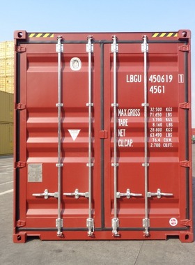 红色全新超高集装箱 40HC 40HQ 超高集装箱