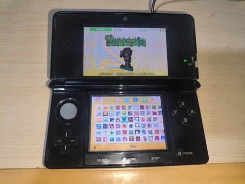 老小三3ds掌上游戏机日版灰色成色一般