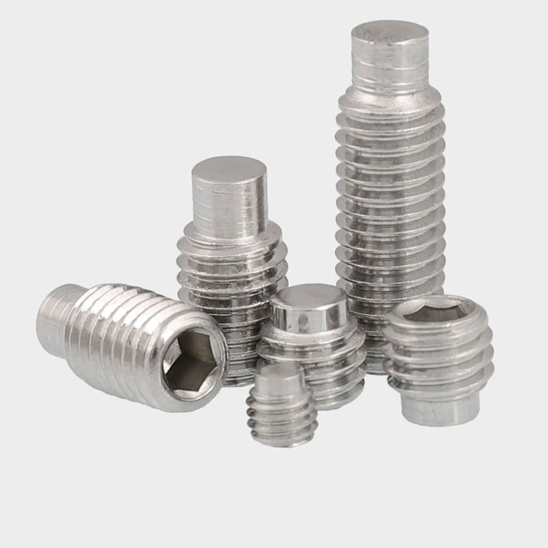 304不锈钢凸端内六角紧定螺丝