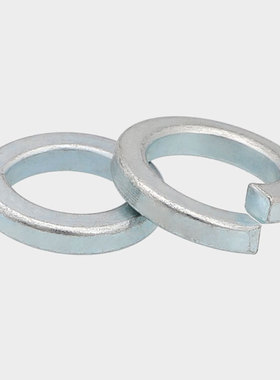 GB93-76 8.8级镀锌弹垫65锰弹簧垫圈M3M4M5M6M8M10M12M14M16M24GG