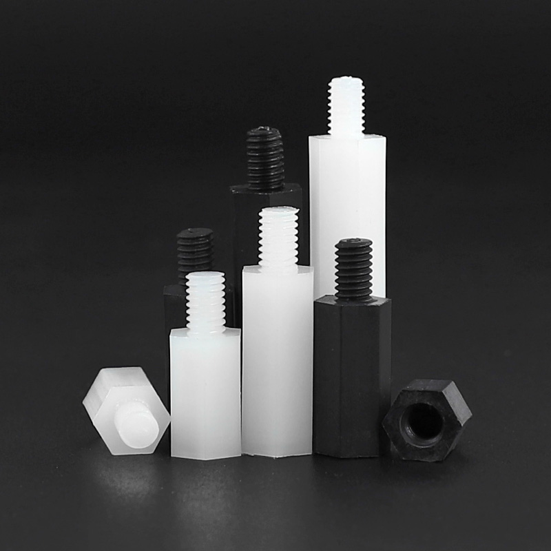 尼龍單頭六角隔離支撐柱