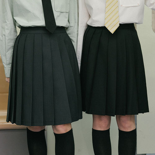 jk日系小个子学院风西装半身裙