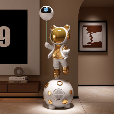 大型太空人宇航员客厅摆件落地家居装饰品电视柜沙发旁边高级感