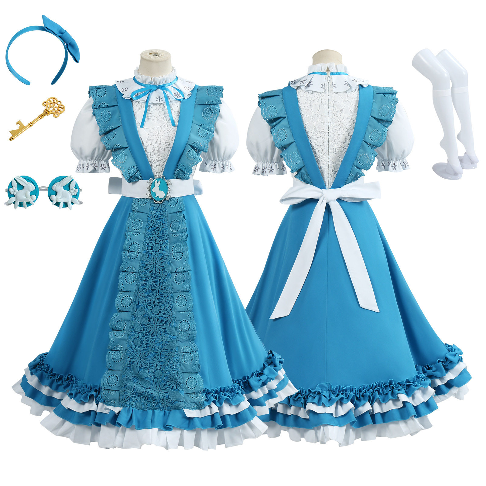 新丝璐第五人格cos服记者演绎之星梦境中的爱丽丝cosplay动漫服装
