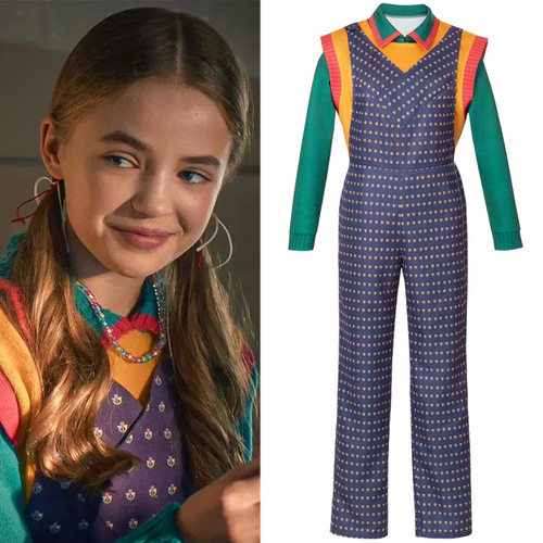 怪奇物语第5季cos服StrangerThings霍利同款二次元舞台表演服装