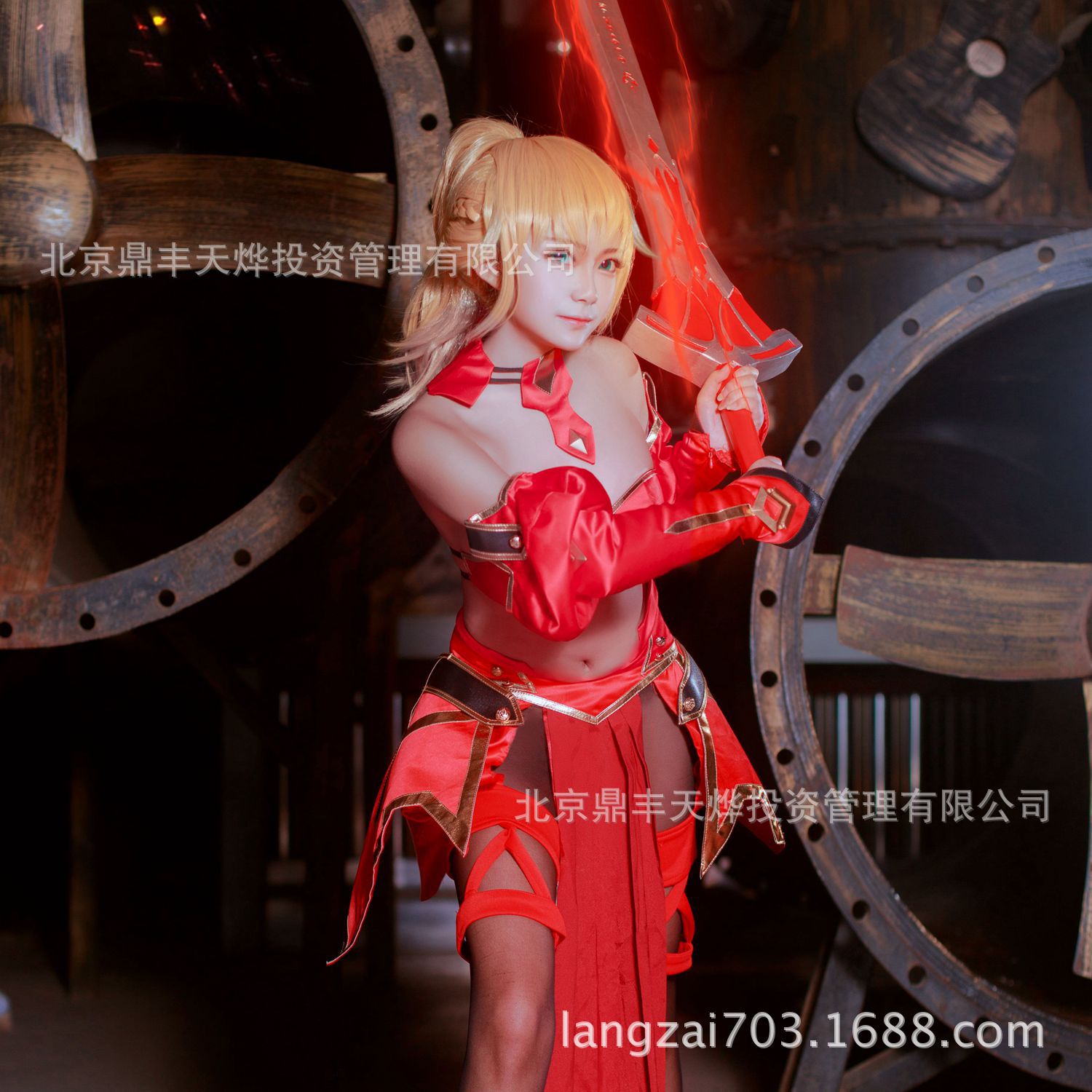 Fate/Apocrypha莫德雷德cos服小莫cos战斗服cosplay一件