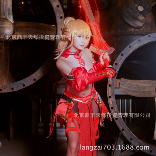 Fate/Apocrypha莫德雷德cos服小莫cos战斗服cosplay一件