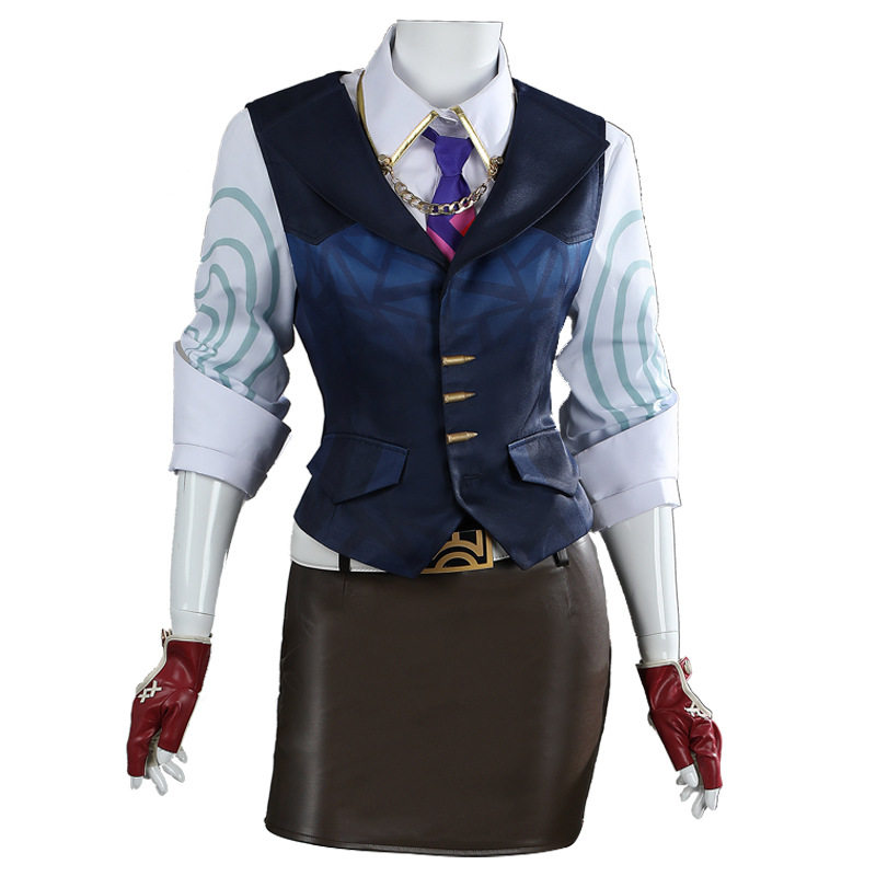 无畏契约性转尚博乐cosplay钱博尔圣勃勒性转女制服套装游戏服