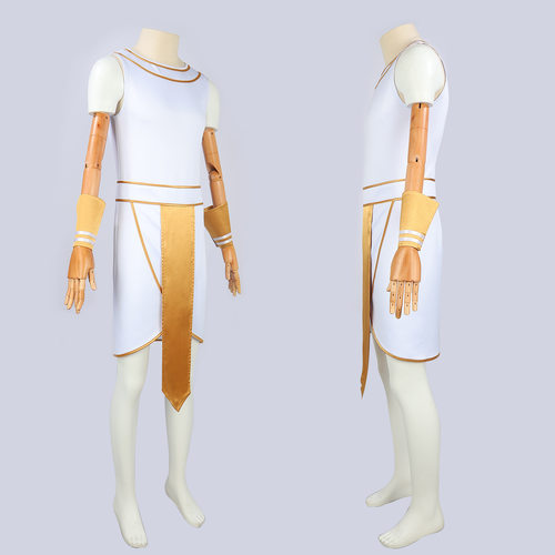万圣节古罗马单肩角色扮演服cosplay演出服饰中世纪角斗士cos服饰
