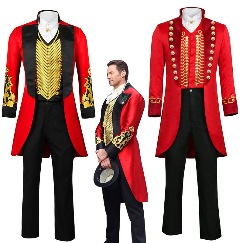 巴纳姆cos服大娱乐家马戏之王巴纳姆同款cos服万圣节演出表演服
