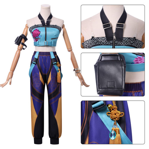 跨境新品韩流女团K-POP猎魔女团cos服猎魔女团-佐依cosplay服装