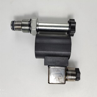 螺纹插装两位两通双向常闭DHF10-228 SV10-28电磁液压阀