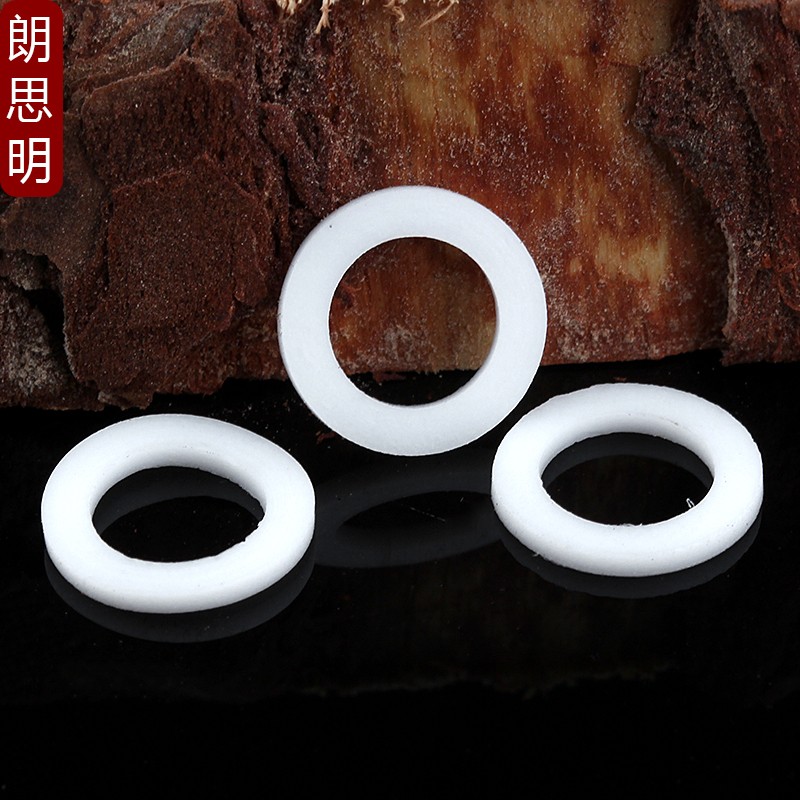 耐高温铁氟龙平垫耐腐蚀塑料王密封垫片聚四氟乙烯垫片PEFE垫圈